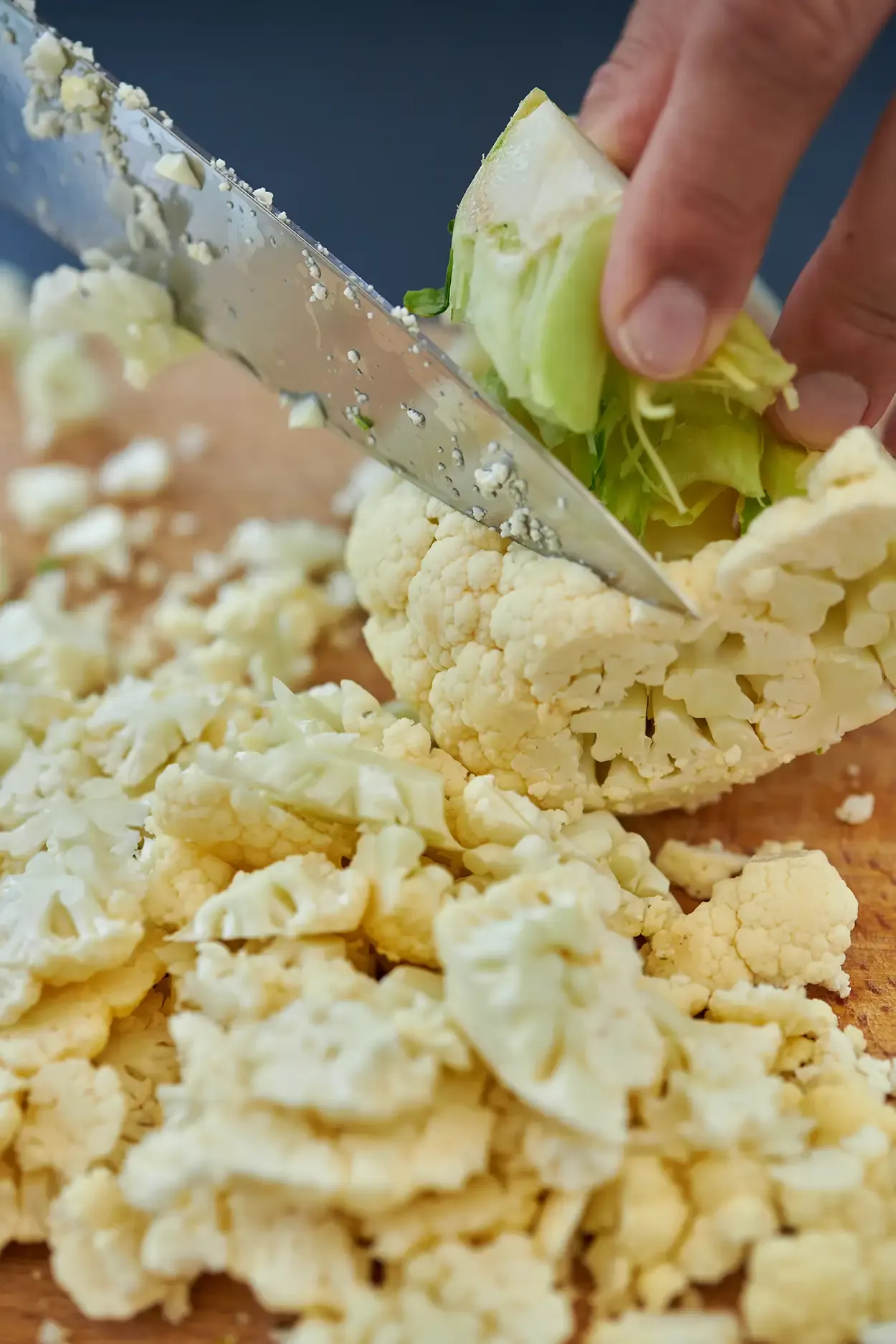 Brokkolispiresalat med bacon — steg 3