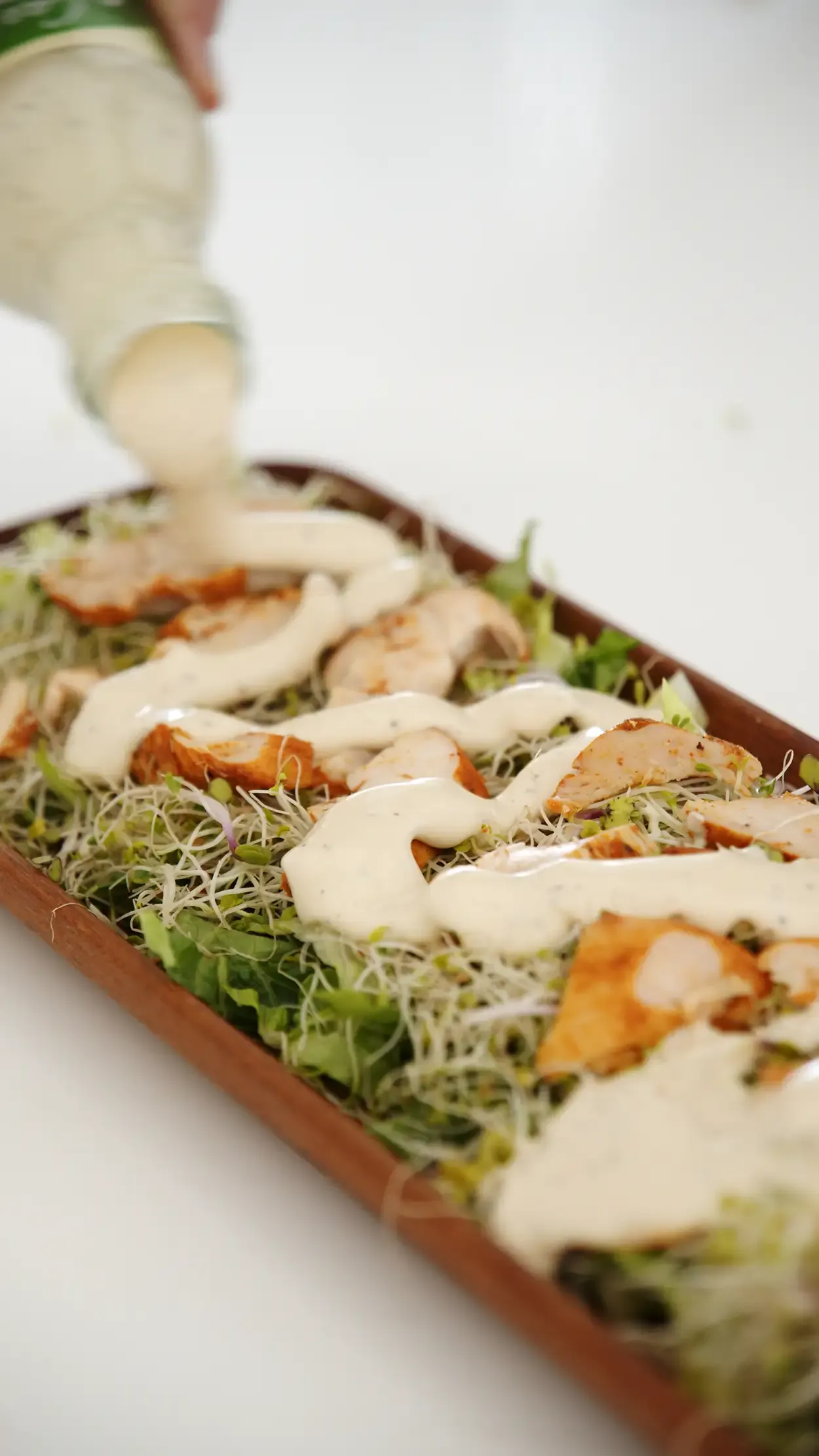 forenklet caesar salat — steg 3