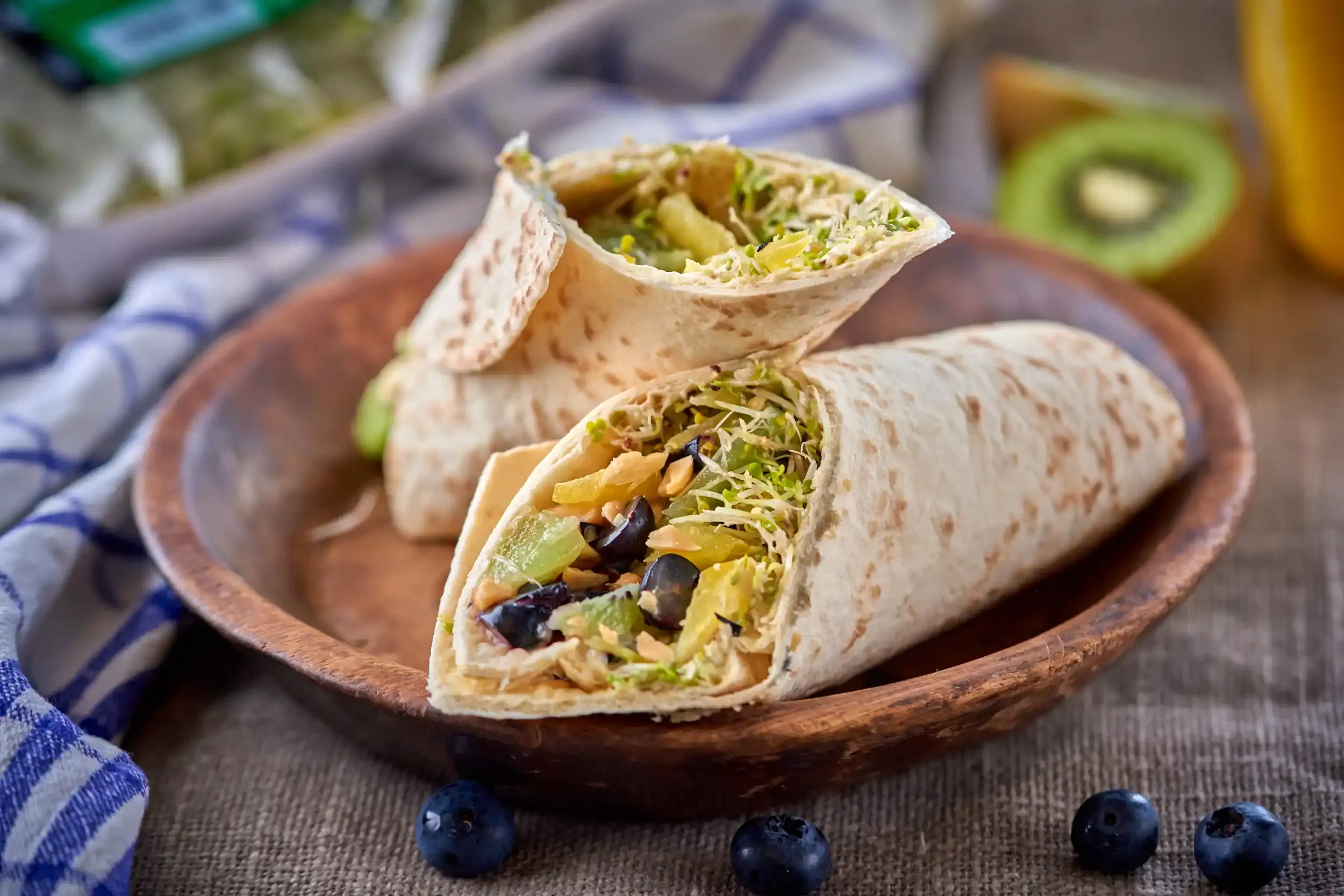 Vegansk vitamin wrap