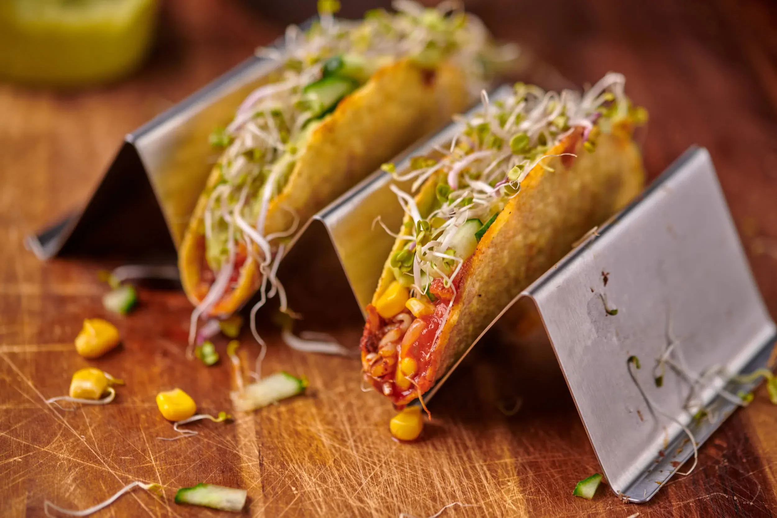 Vegetansk taco