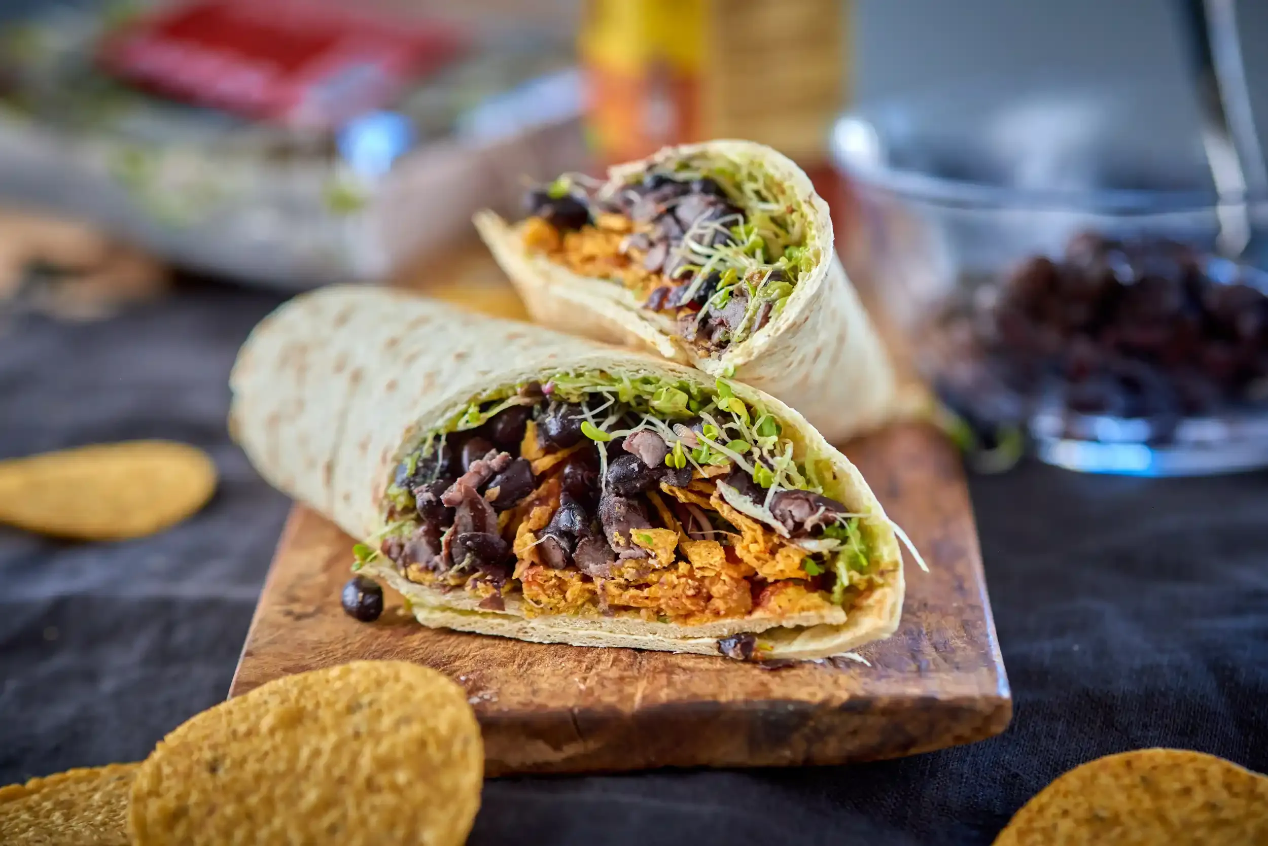 Vegansk Taco Wrap