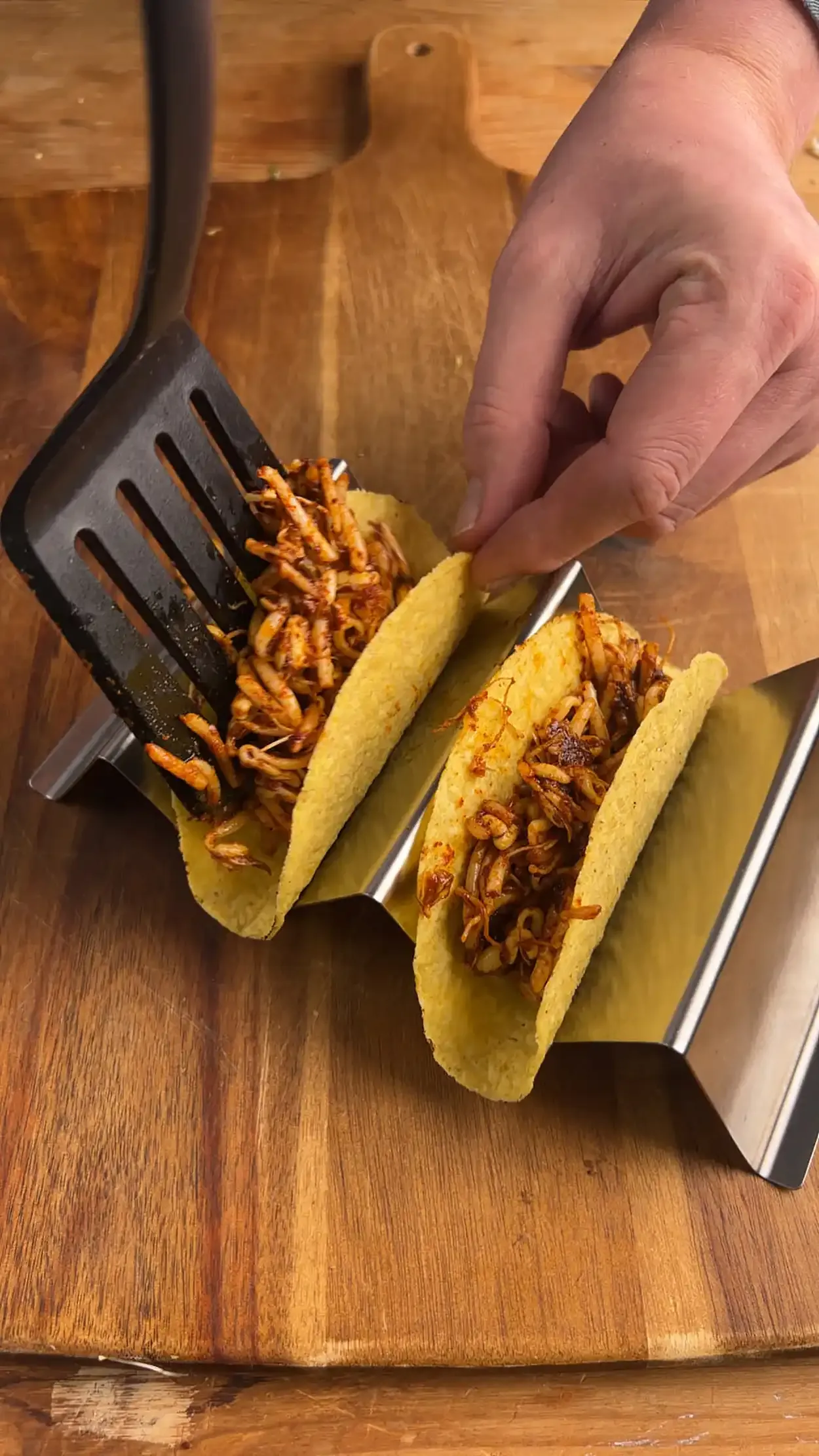 Japansk Vegetar taco — steg 5