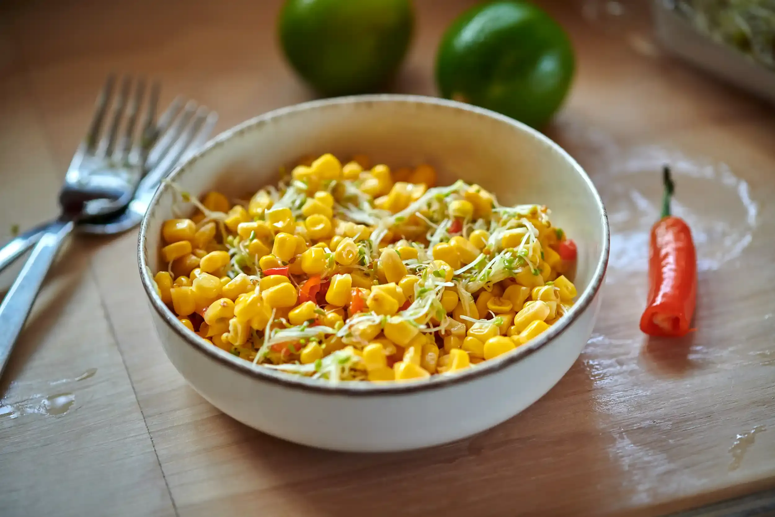 Mais og Spiresalsa