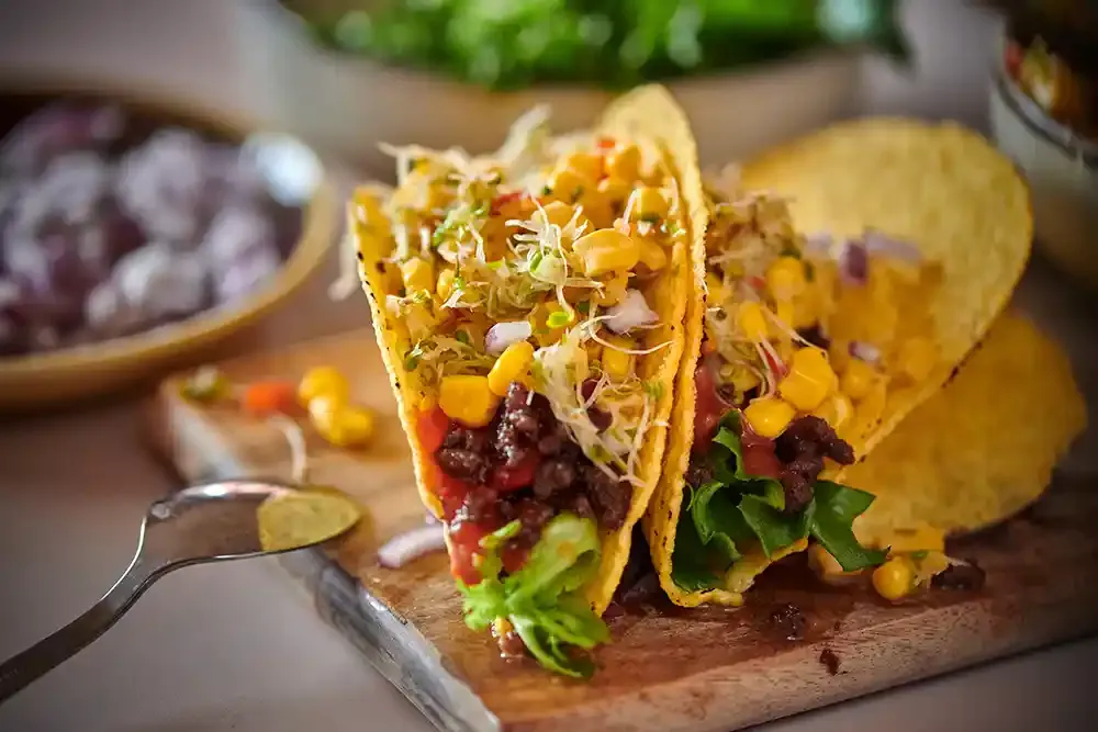 Mais og Spiresalsa — steg 4