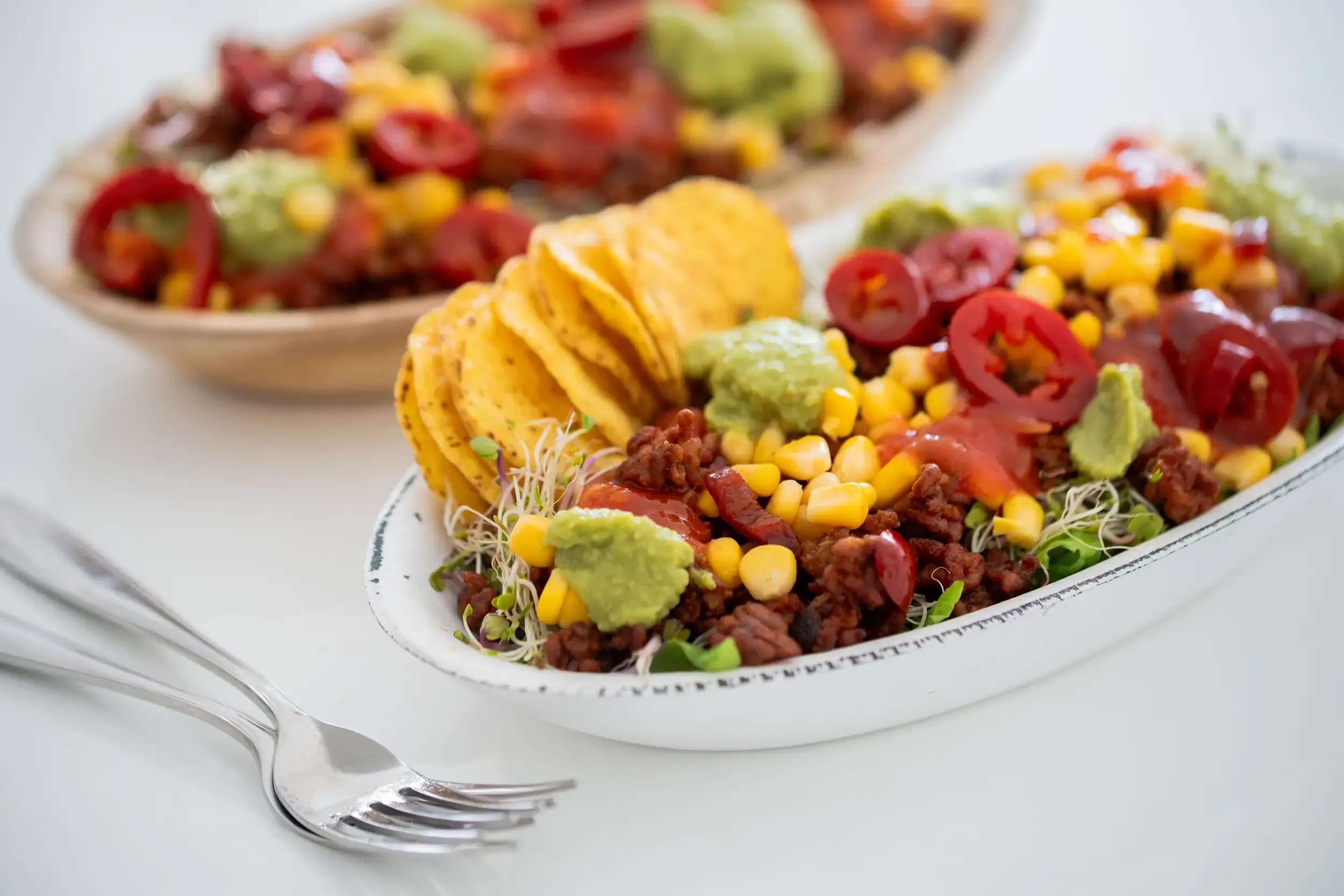 vegansk tacosalat