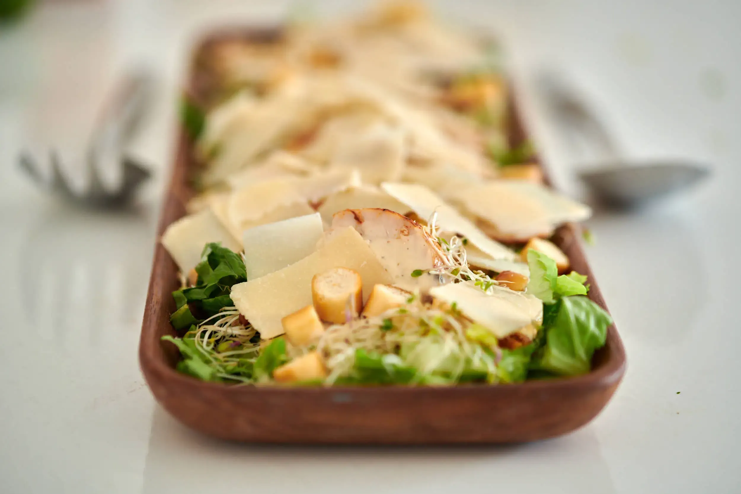 forenklet caesar salat