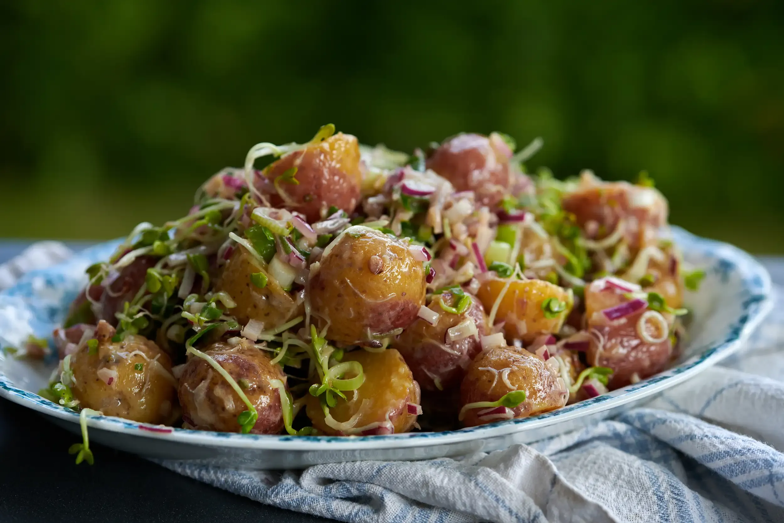 Lett og frisk potetsalat