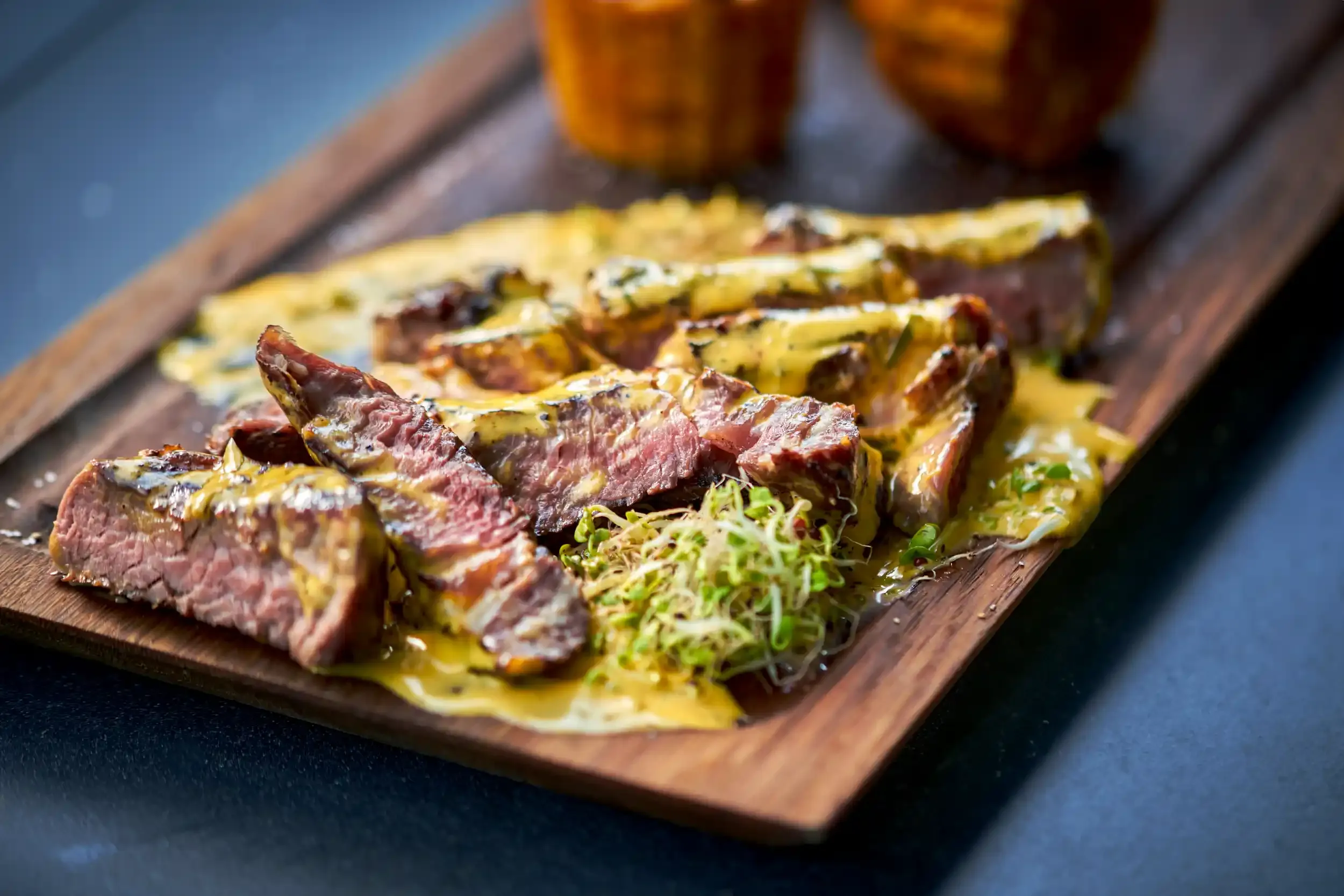 entrecote på brokkoliseng