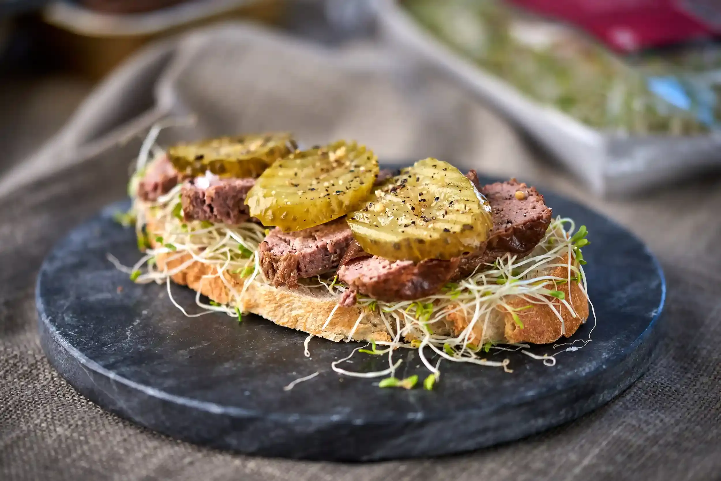 Leverpostei smørbrød