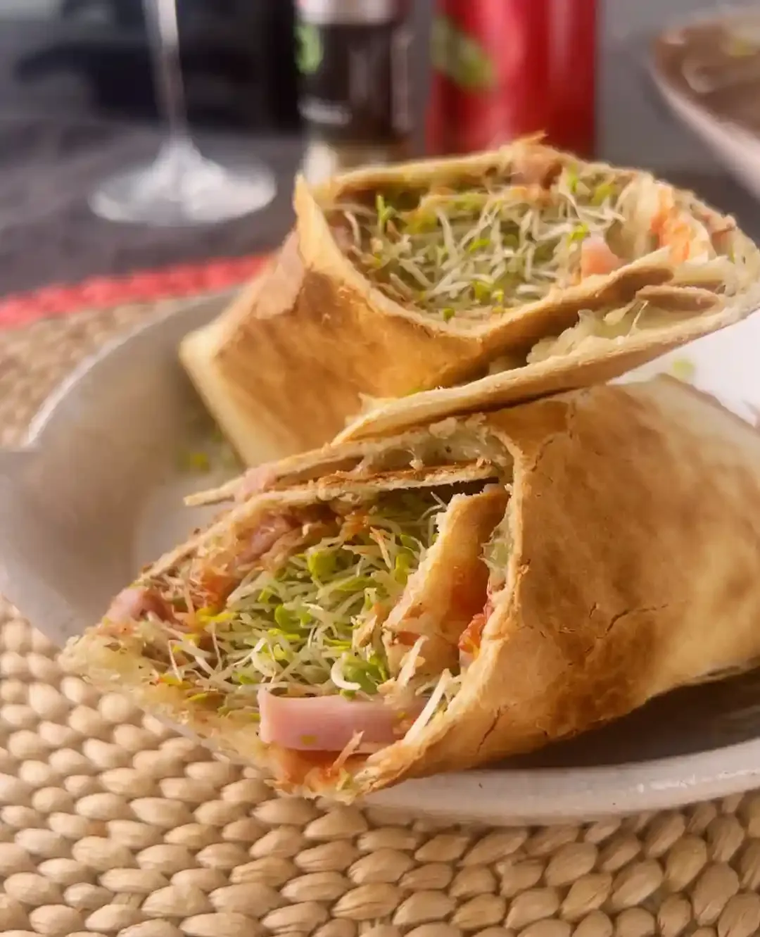 Pizza Wrap — steg 9