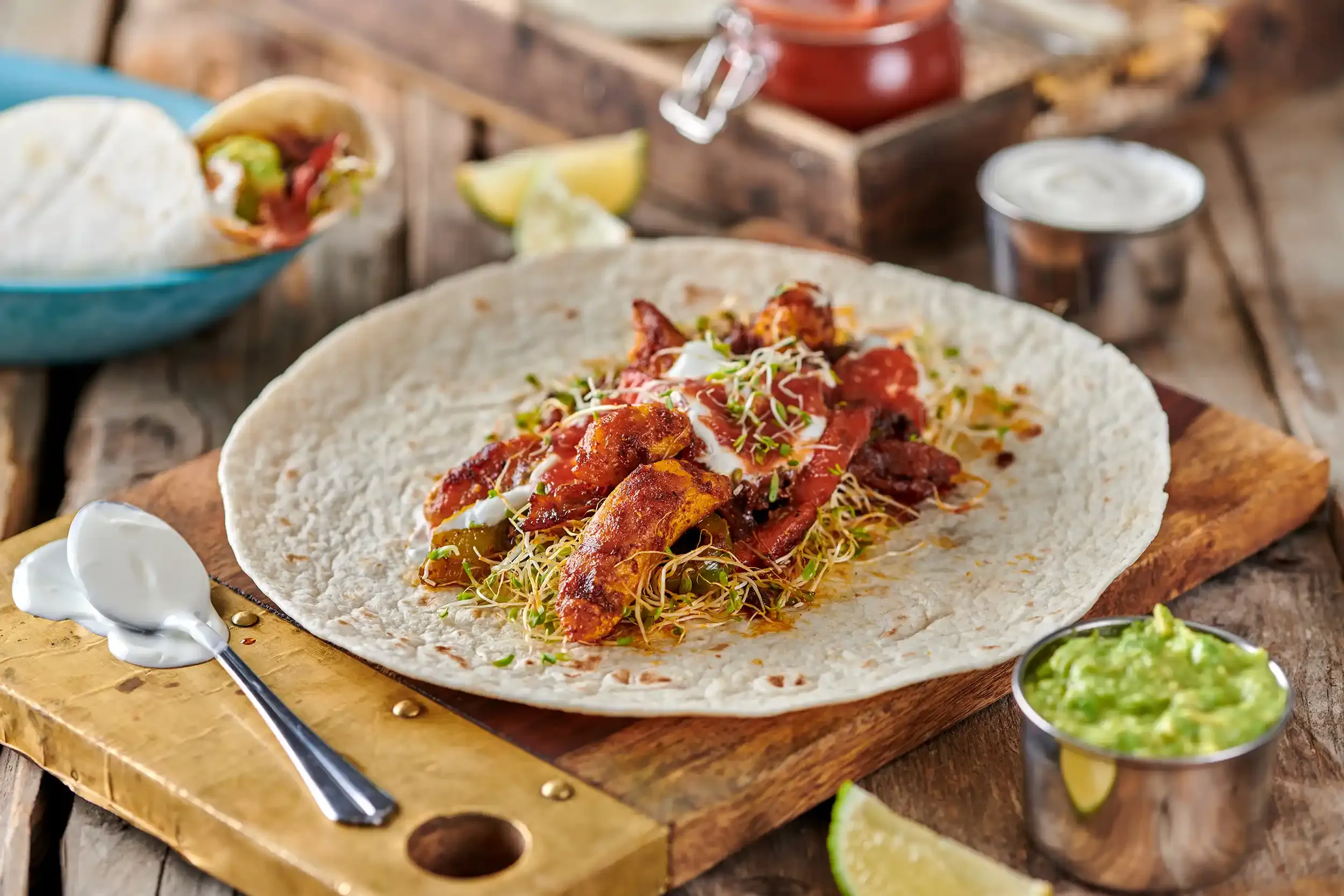 Kylling Fajitas