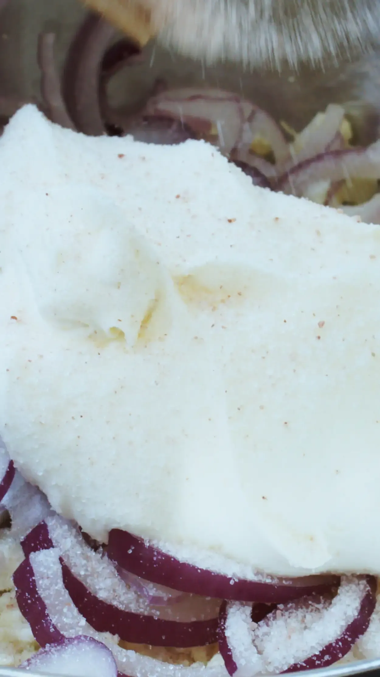 Brokkolispiresalat med bacon — steg 5