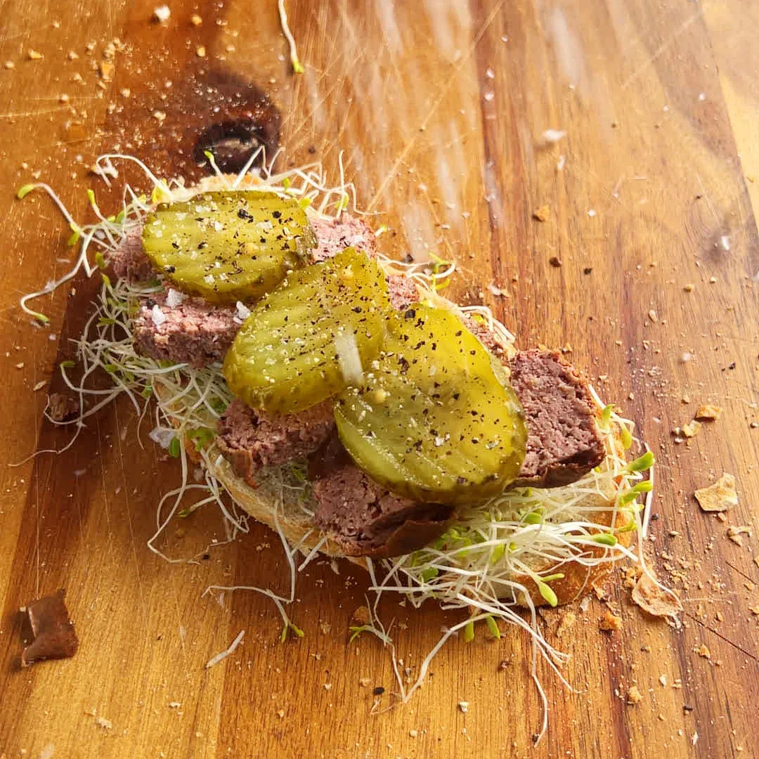Leverpostei smørbrød — steg 6