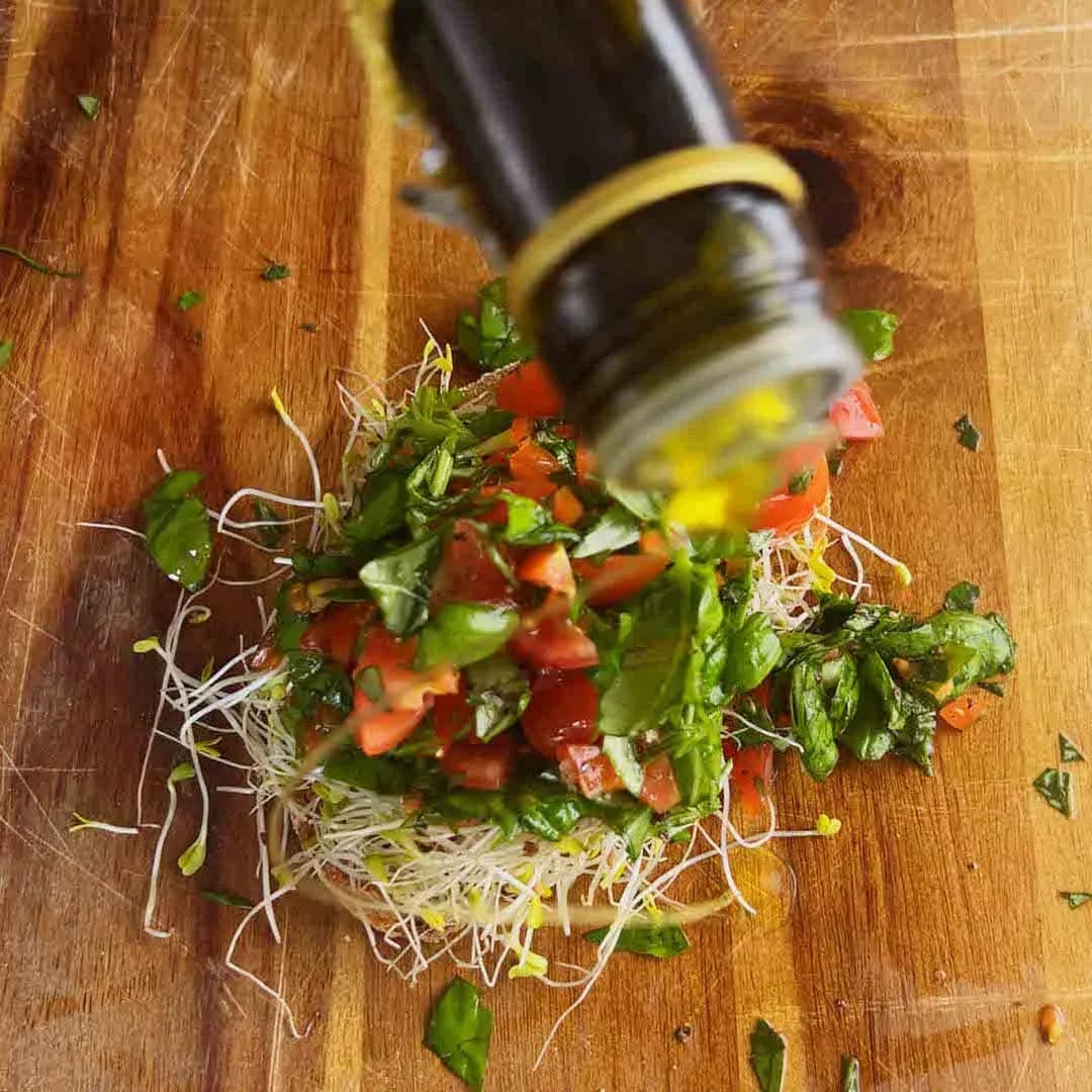 Bruschetta — steg 8