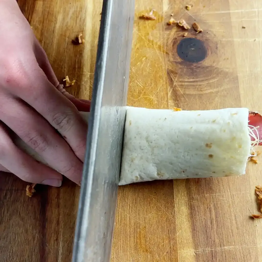 Roastbiff wrap — steg 8
