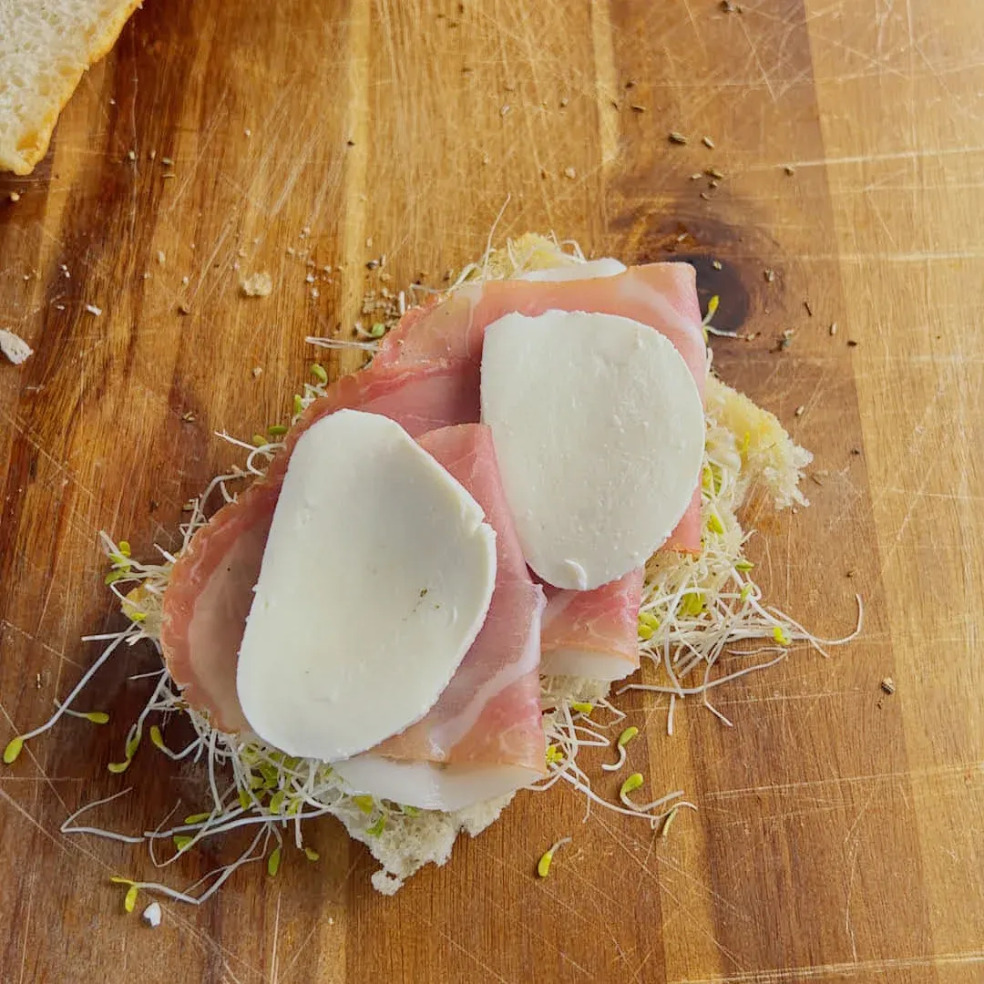 Spekeskinke smørbrød — steg 6