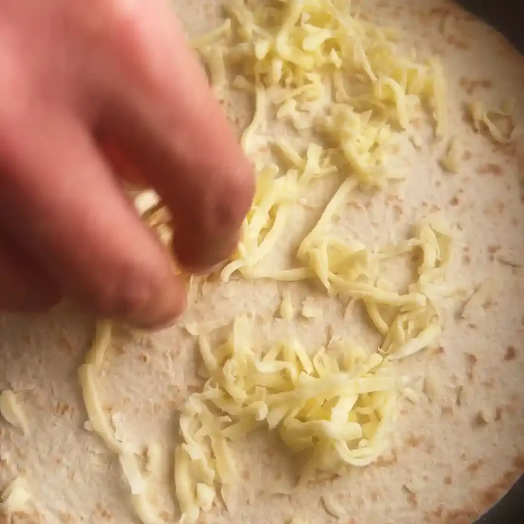 Pizza Wrap — steg 3