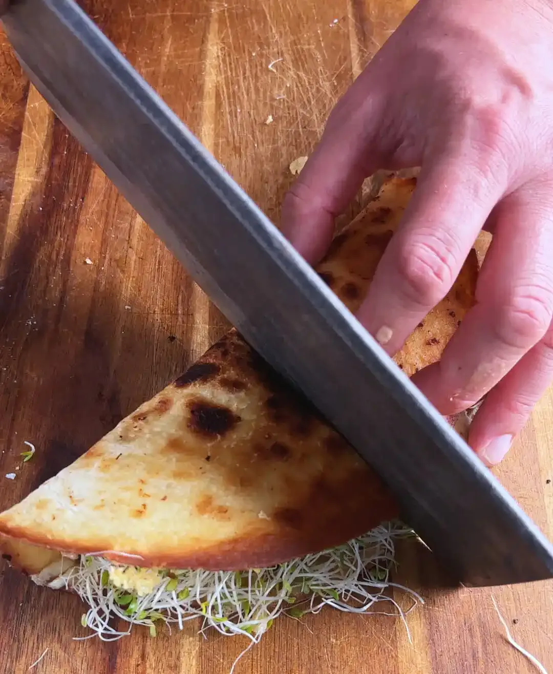 Bigmac crunch wrap — steg 10