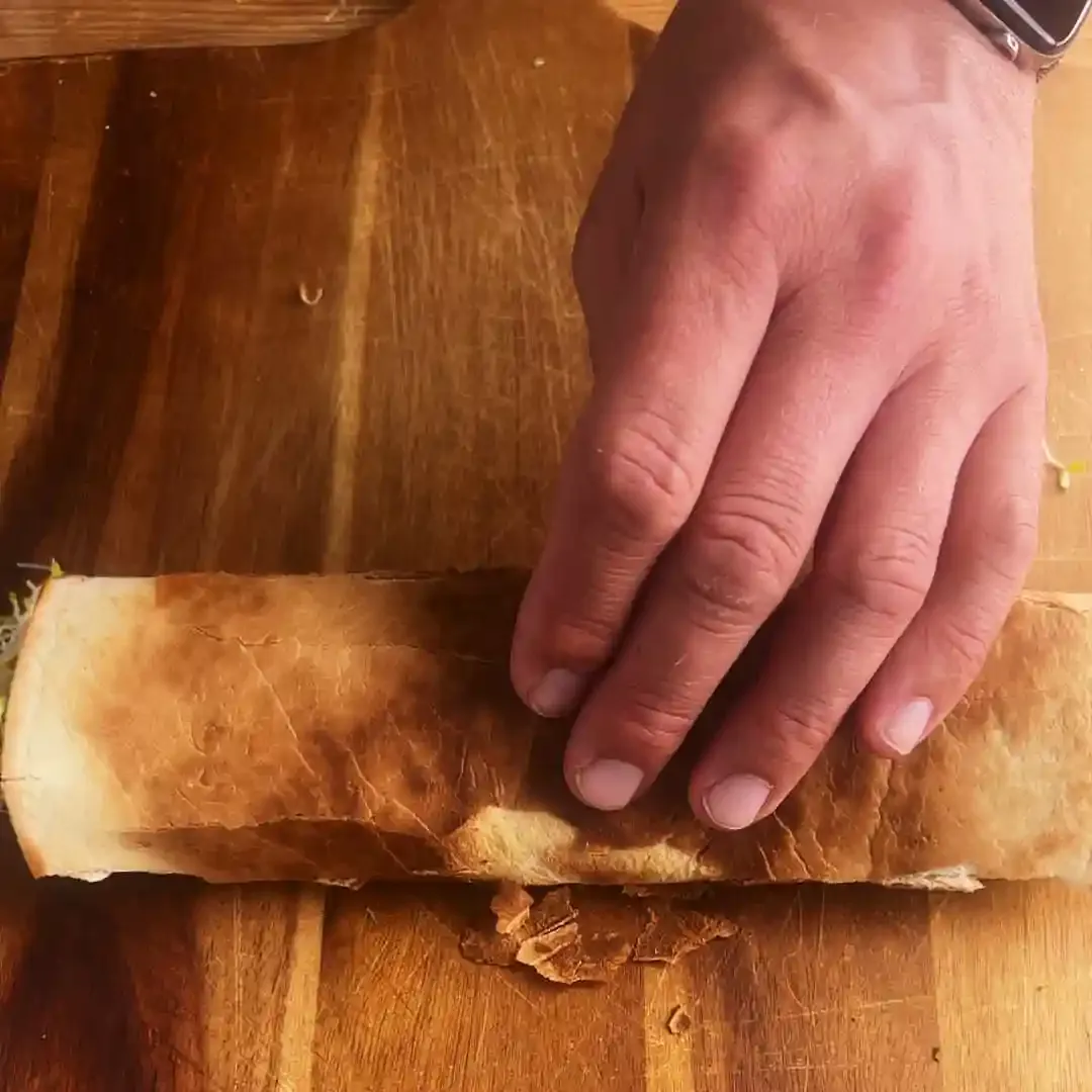 Pizza Wrap — steg 8