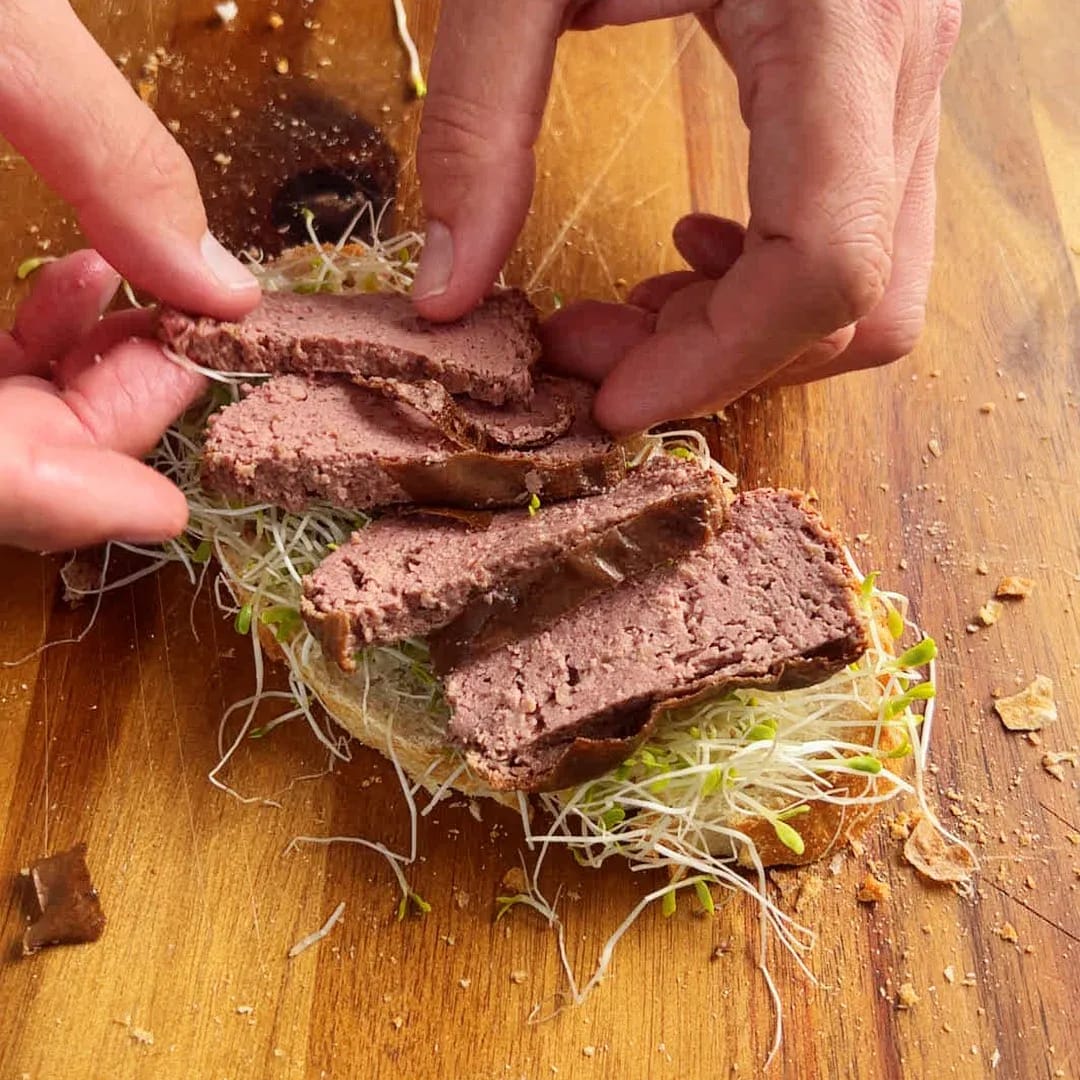 Leverpostei smørbrød — steg 4