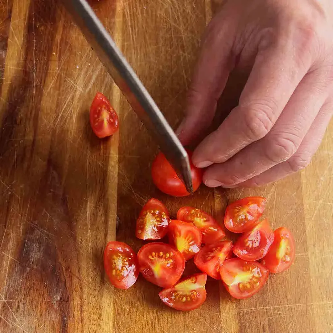 Bruschetta — steg 3