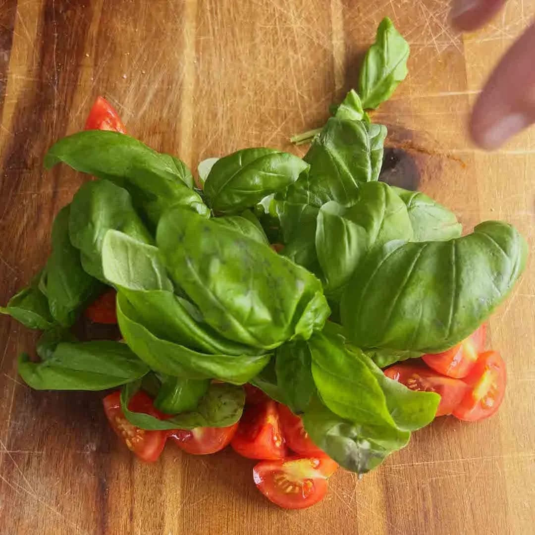 Bruschetta — steg 4