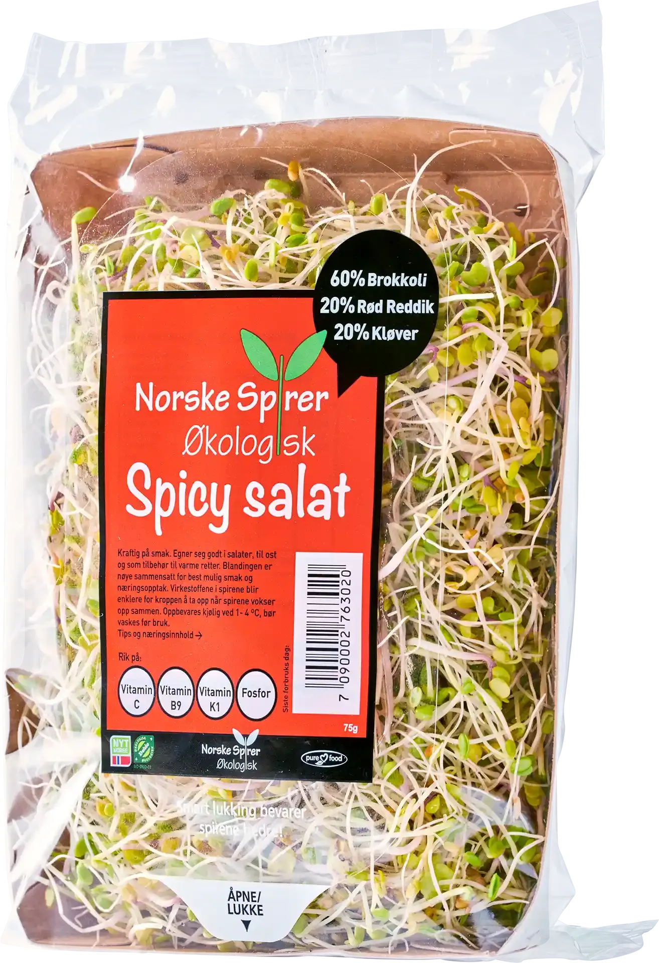 Spicy salat — spirepakke
