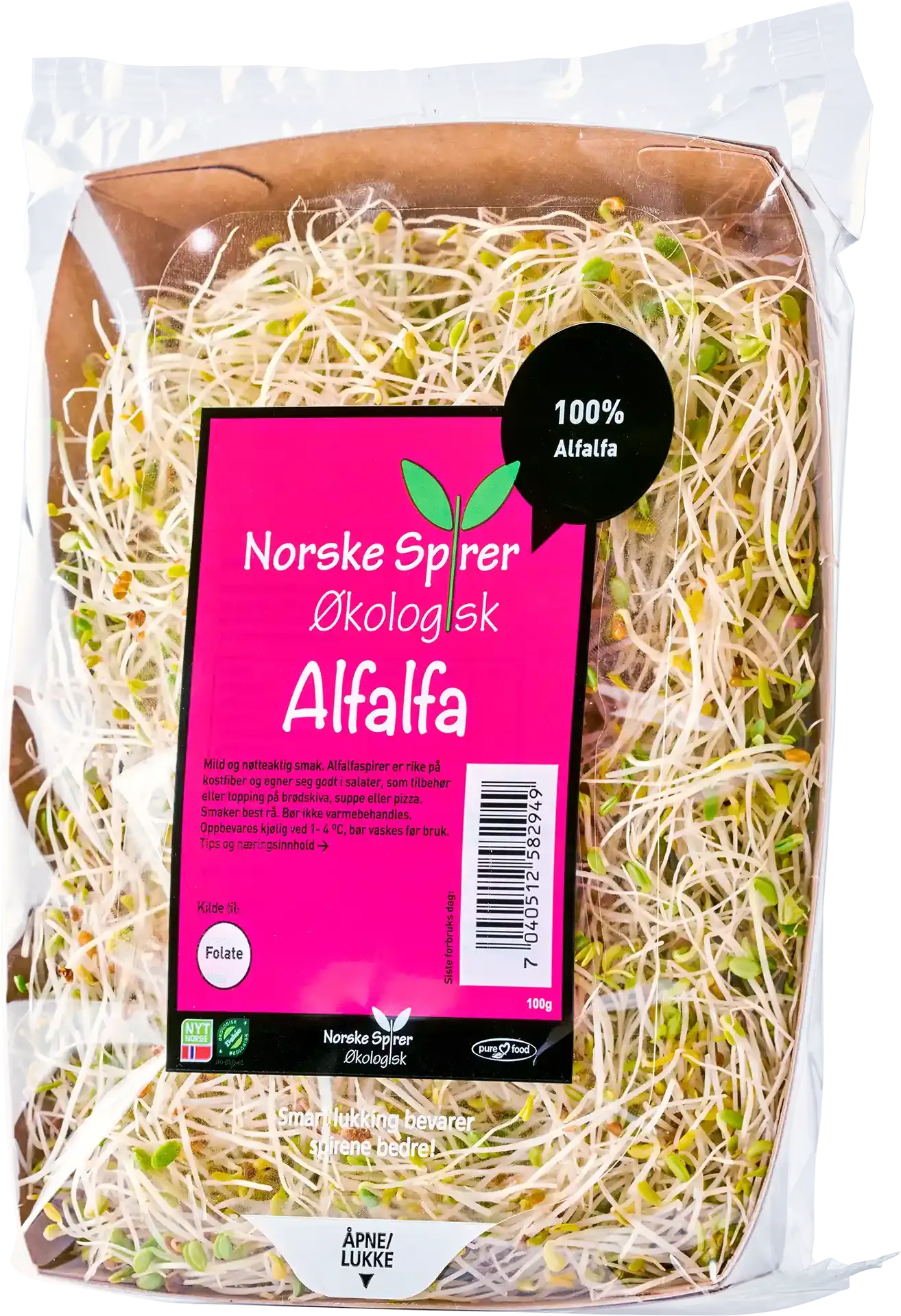 Alfalfa — spirepakke