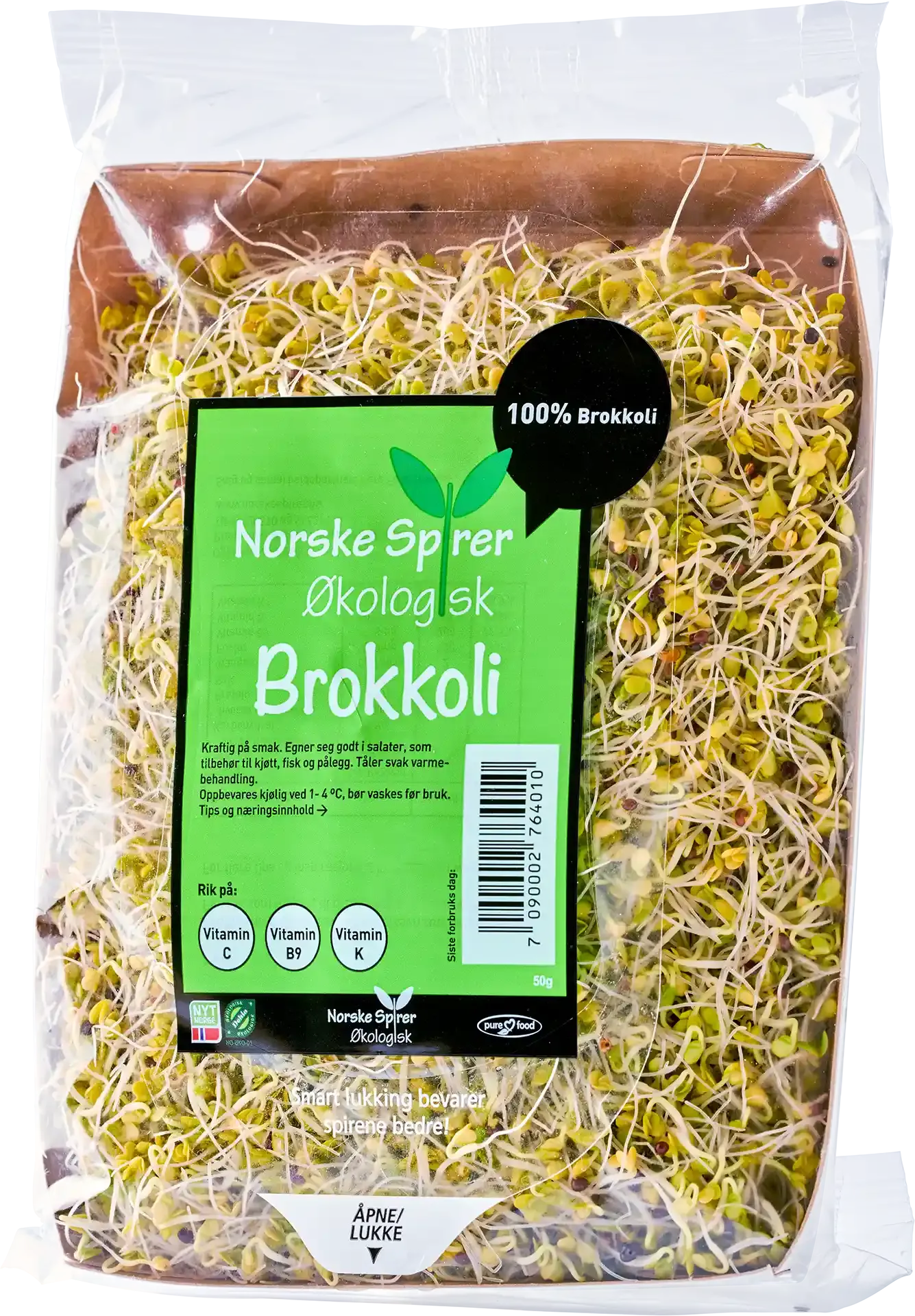 Brokkoli — spirepakke