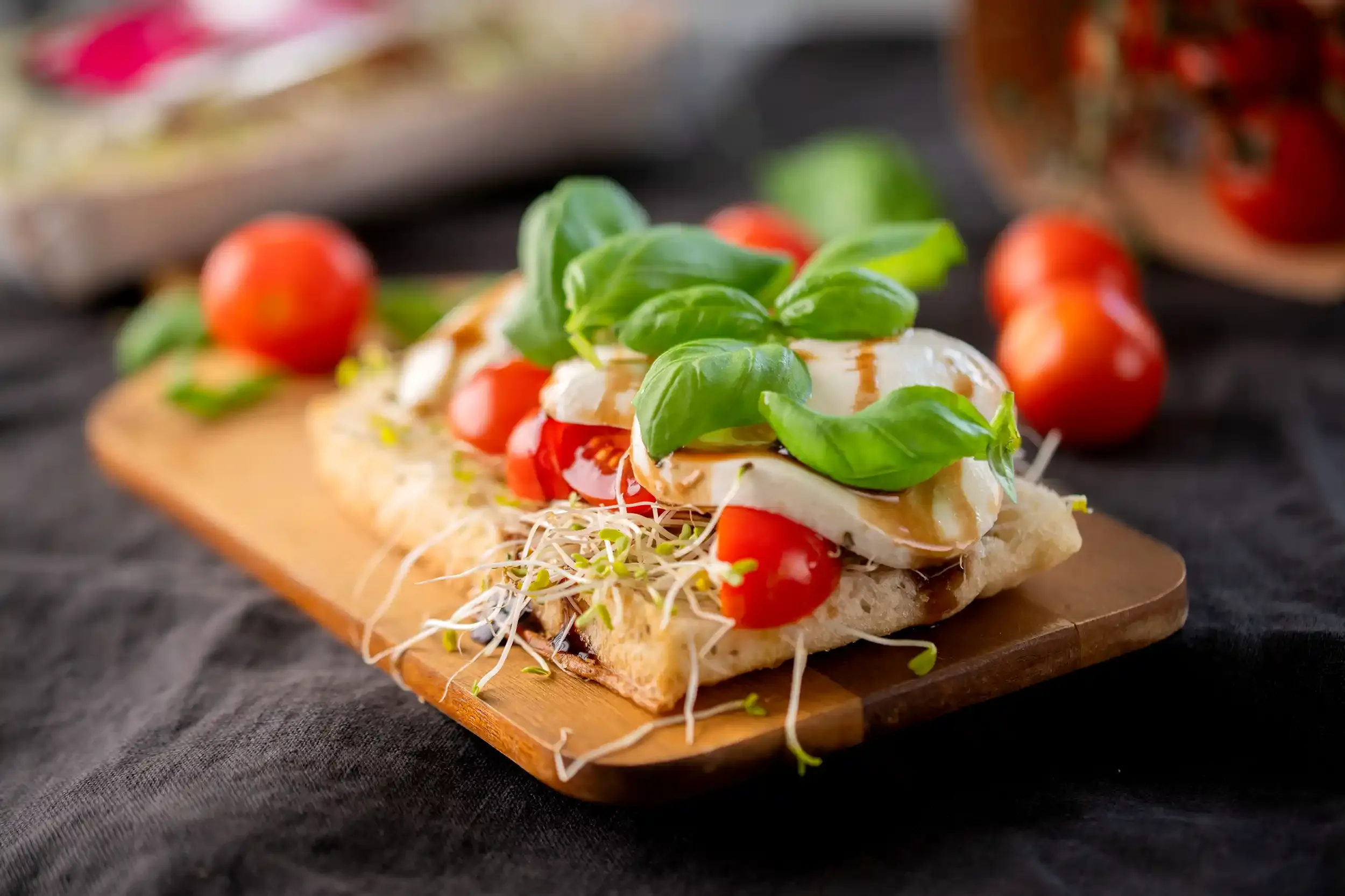Caprese smørbrød