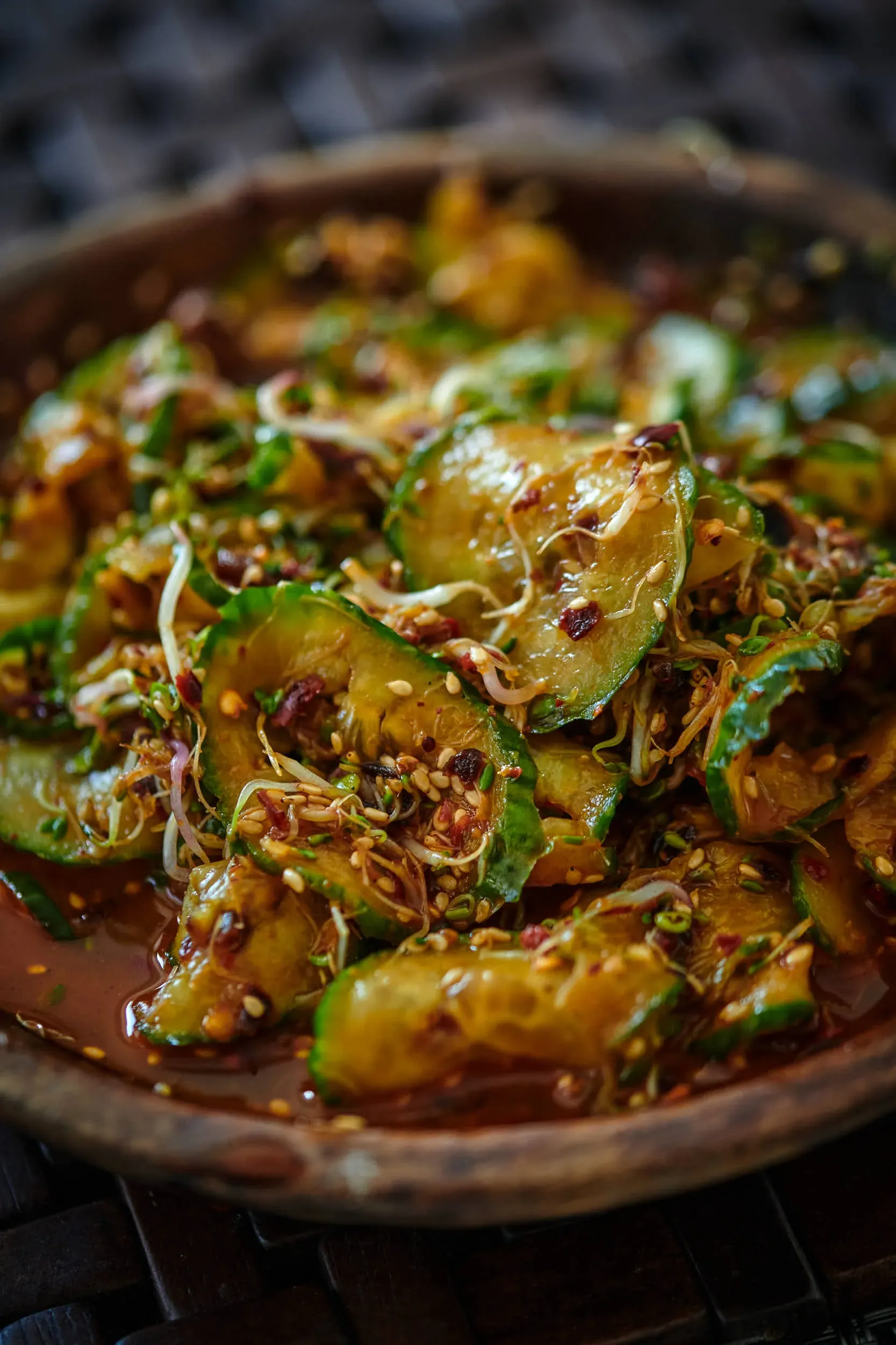Spicy agurksalat — steg 6