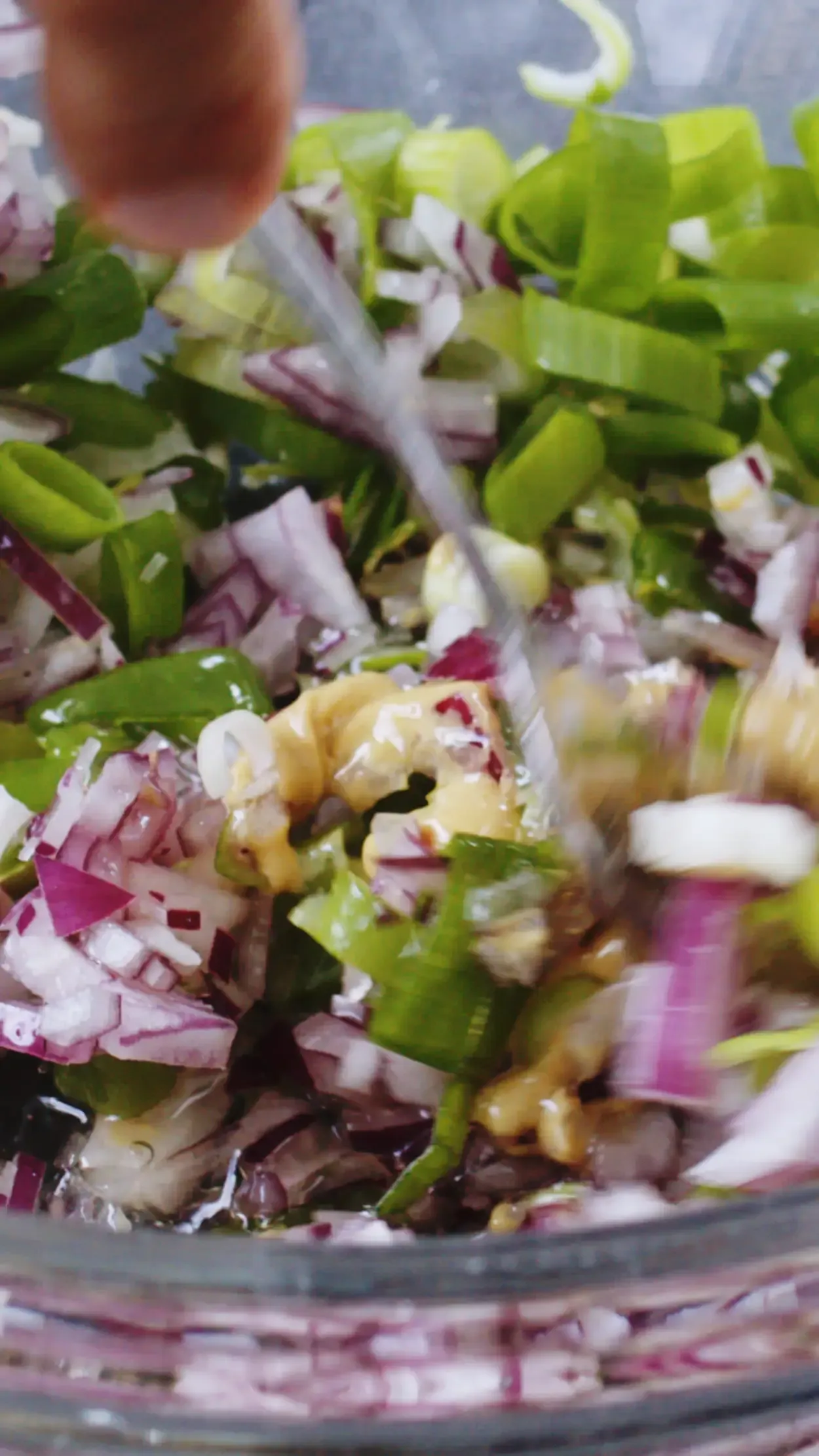 Lett og frisk potetsalat — steg 6
