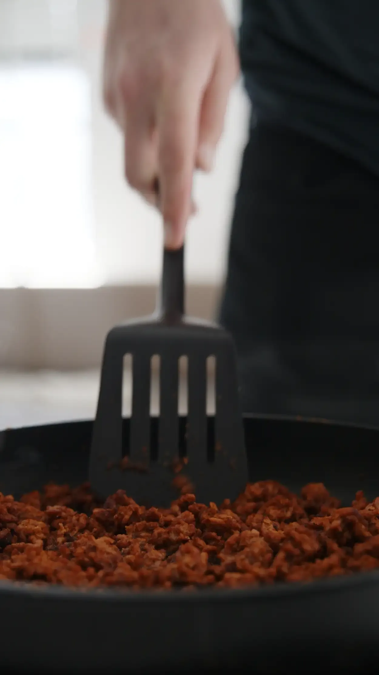 vegansk tacosalat — steg 1