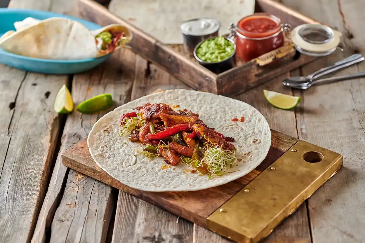 Kylling Fajitas — steg 5
