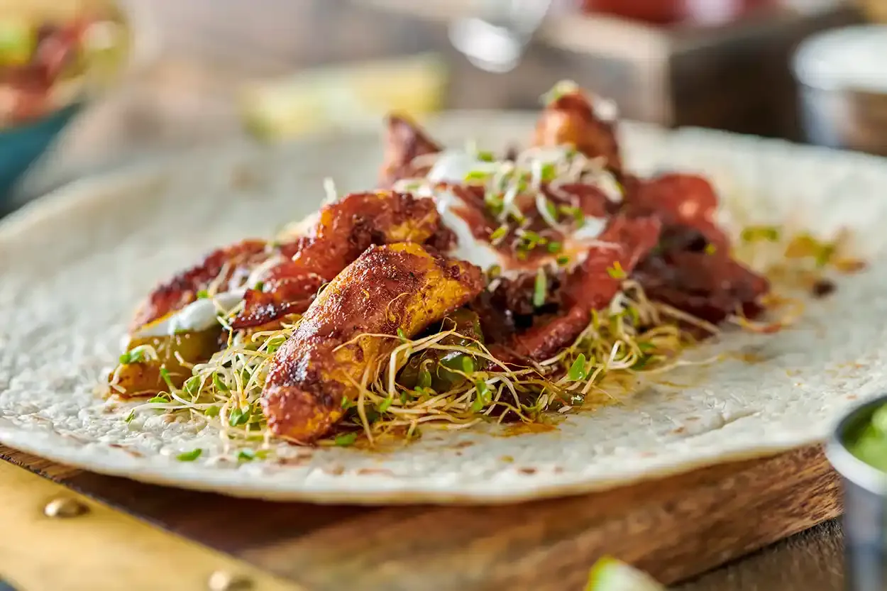 Kylling Fajitas — steg 6
