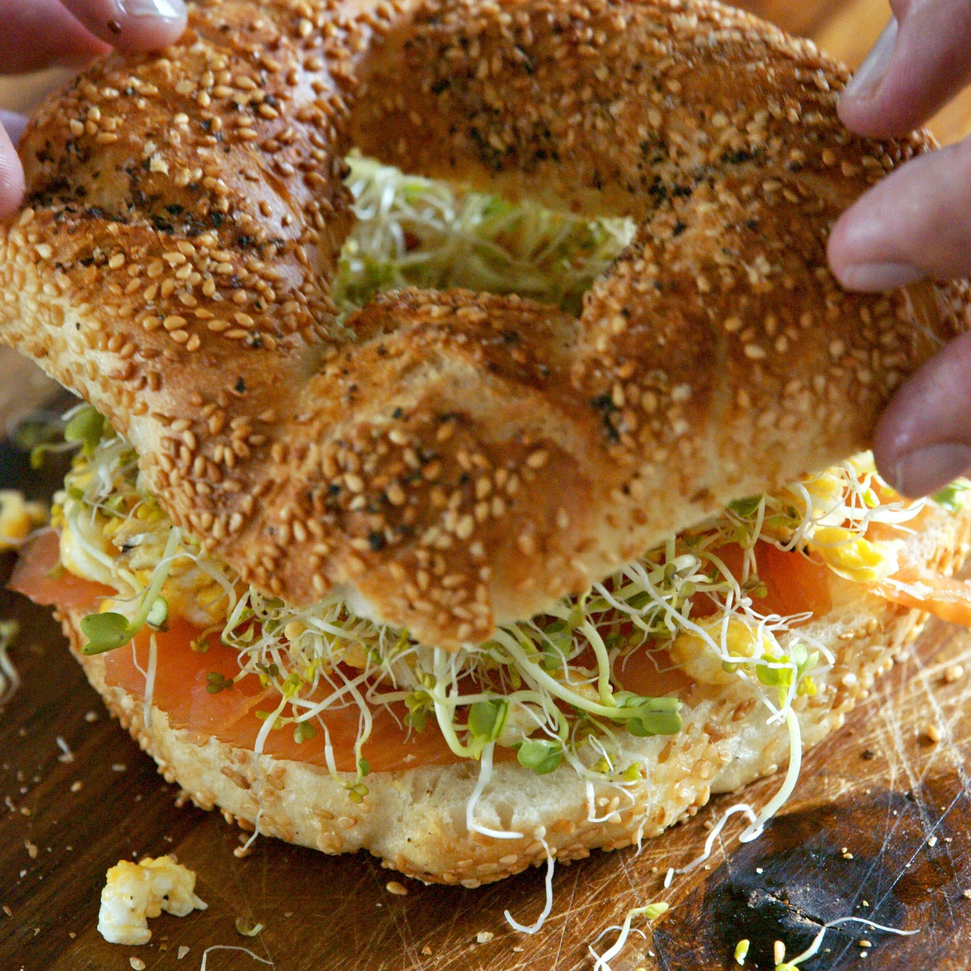 17.mai Bagel — steg 9