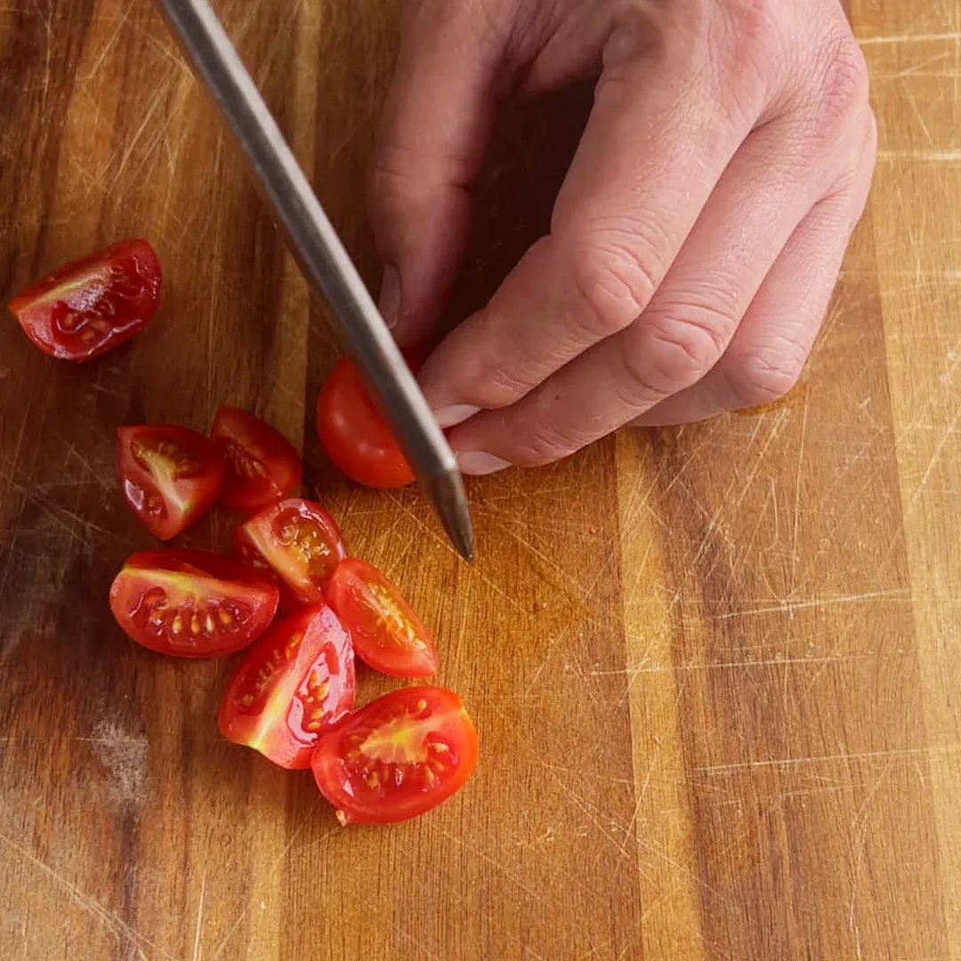 Caprese smørbrød — steg 4